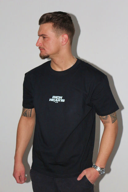 Black Money Lover oversized Shirt by Rich Hearts® - Herren